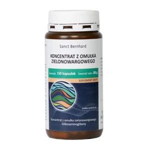 Omułek zielonowargowy 150 kapsułek - koncentrat 500 mg Kräuterhaus Sanct Bernhard KG