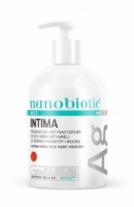 Nanobiotic® MED Silver Intima płyn do higieny intymnej ze srebrem 500ml