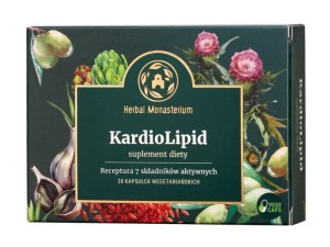 KardioLipid 30 kapsułek Herbal Monasterium