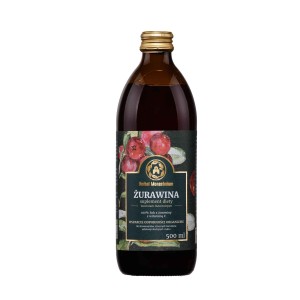 Żurawina sok naturalny 500ml Herbal Monasterium