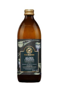 Aloes z miąższem sok naturalny 500ml Herbal Monasterium
